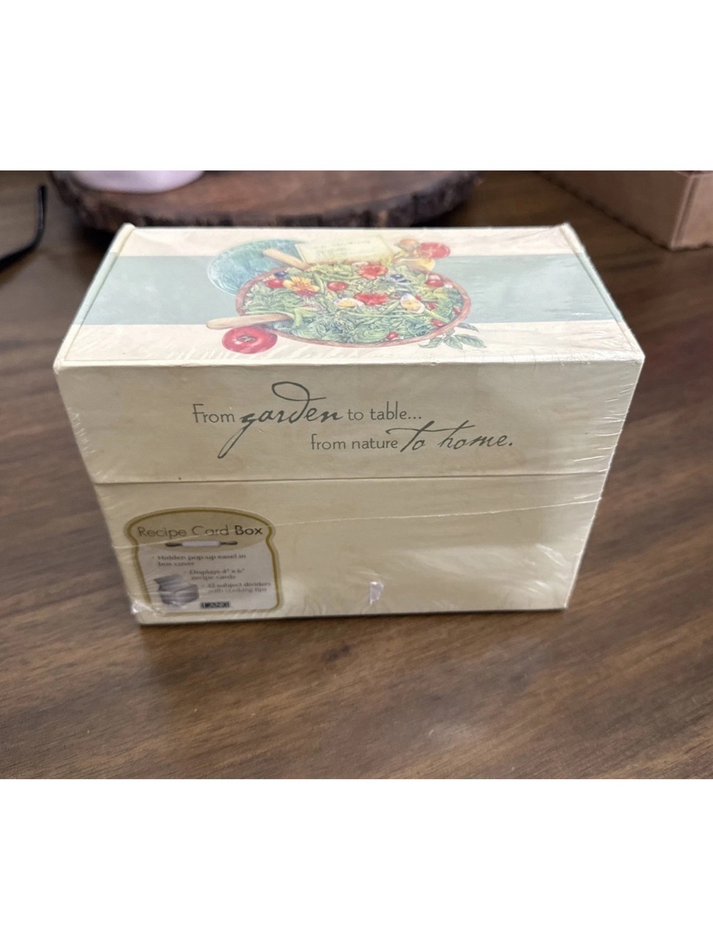 Vntg Main Street Press Recipe Box
& Cards Fresh Herb Salad Sherri
Buck Baldwin